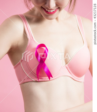 woman with prevention breast cancer woman with prevention breast cancer 43217128