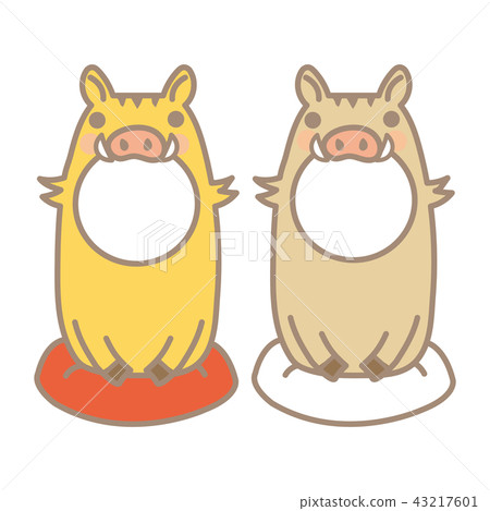 Wild Boar's Face Material 43217601