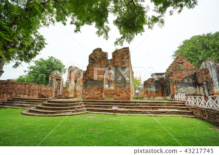 The ruined historical building Wichayen House The ruined historical building Wichayen House 43217745
