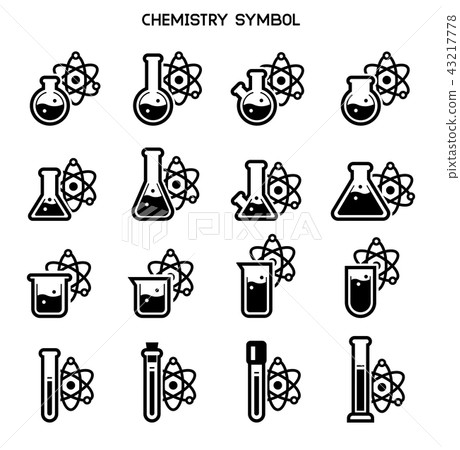 Chemical research symbol.  43217778