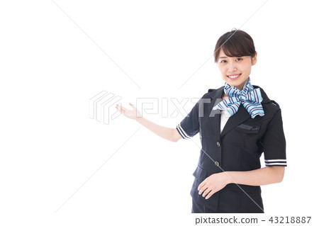 Cabin attendant to guide 43218887