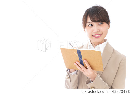 寫作時的女人 43220458