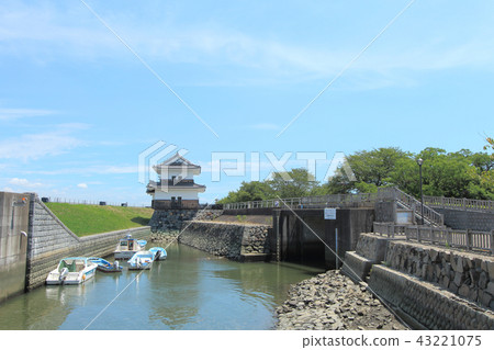 Shichiri's passing trace Mie Prefecture Kuwana city Shichiri's passing trace Mie Prefecture Kuwana city 43221075