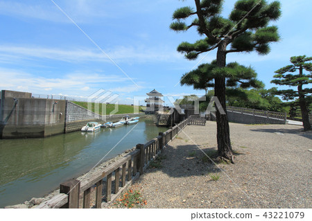 Shichiri's passing trace Mie Prefecture Kuwana city Shichiri's passing trace Mie Prefecture Kuwana city 43221079