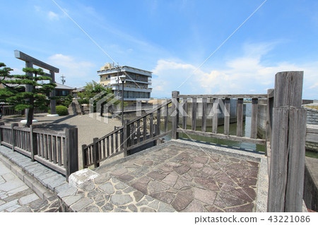 Shichiri's passing trace Mie Prefecture Kuwana city Shichiri's passing trace Mie Prefecture Kuwana city 43221086