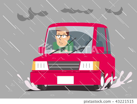 Drive_ heavy rain 43221515
