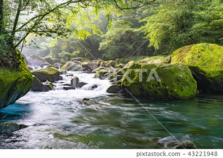 Kikuchi Valley Kumamoto earthquake after reconstruction 43221948