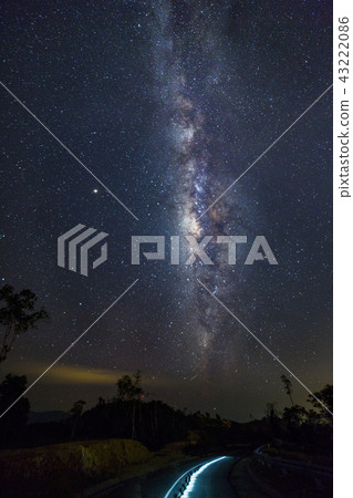 Milky Way Galaxy From North Borneo 43222086