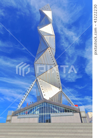 Tower of Mito Art Center under fine weather 43222230