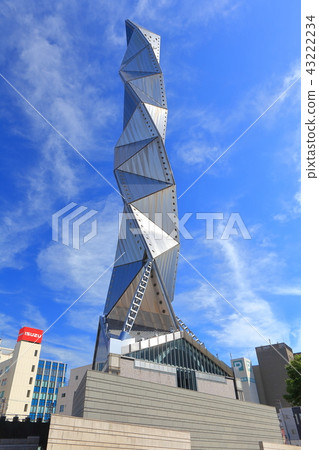 在晴朗的天氣下的水戶藝術中心塔 43222234