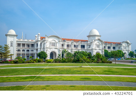 facade of Ipoh railway station in ipoh 43224701