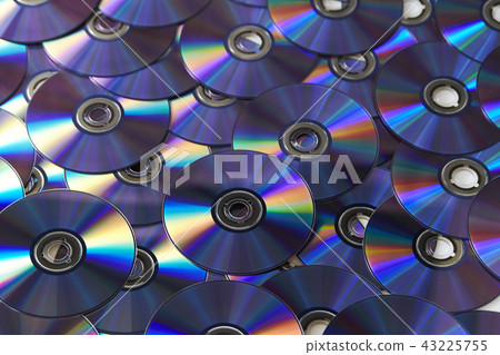 很多CD光盤 很多CD光盤 43225755