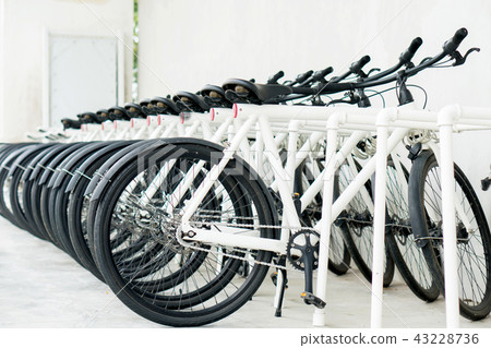 Bicycle at parking 43228736