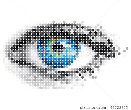 form of a human eye - Stock Illustration [43228825] - PIXTA