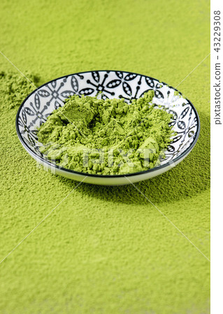 Green tea matcha powder 43229308