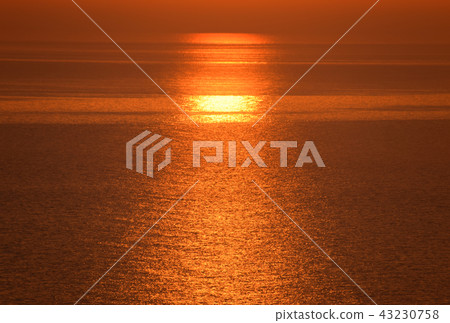 Dawn over the sea. Sea of Azov. Sunrise. Dawn over the sea. Sea of Azov. Sunrise. 43230758