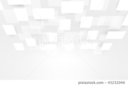 Abstract rectangles perspective background 43232040