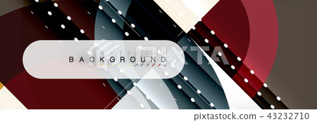 Vector circle abstract background 43232710