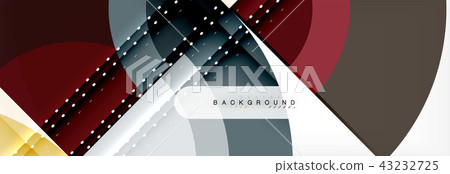 Vector circle abstract background 43232725