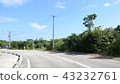Road to Taketomi island-sea 43232761