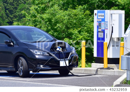 Charging EV car 43232959
