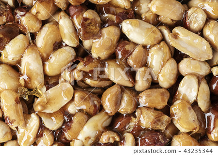 homemade peanut kozinaki 43235344