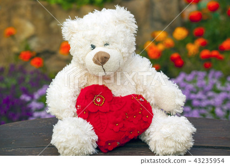 wool bear red heart garden 43235954