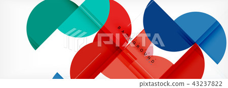Circle abstract background, geometric illustration Circle abstract background, geometric illustration 43237822