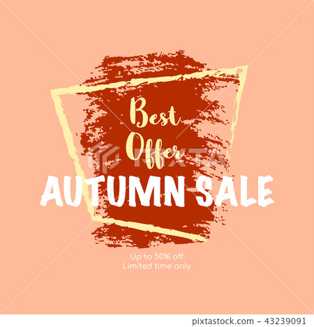 Autumn sale banner 43239091