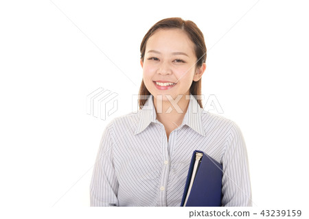 Smiling business woman Smiling business woman 43239159