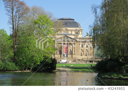 Wiesbaden Opera House taken from the Valmardam Park Wiesbaden Opera House taken from the Valmardam Park 43243931
