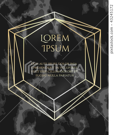 Polygonal marble background 43245172