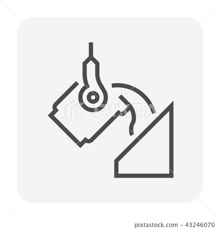 steel product icon 43246070