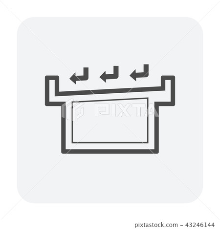 deck drainage icon 43246144
