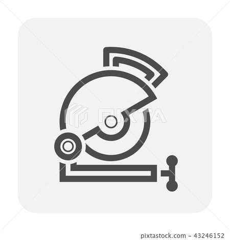 cutting equipment icon cutting equipment icon 43246152