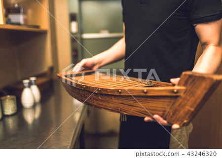 A boat A boat 43246320