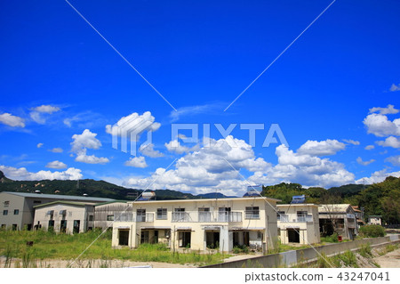 Asakura City Tochigi district (August 2018) after heavy rainfall disaster in northern Kyushu 43247041