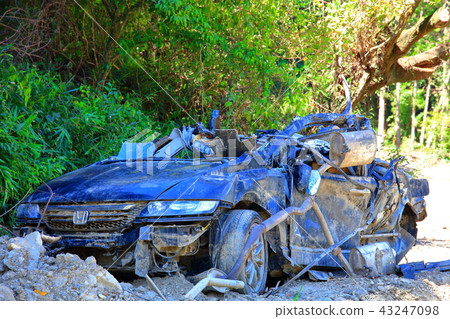 山田區(2018年8月)在九州北部發生強降雨災害後 山田區(2018年8月)在九州北部發生強降雨災害後 43247098