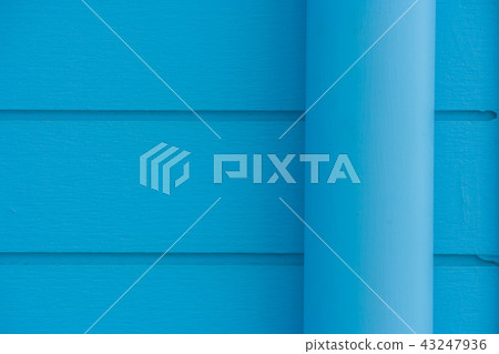 Water pipe setting on vintage blue wooden wall. Water pipe setting on vintage blue wooden wall. 43247936