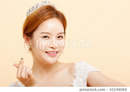 女性新娘圖像顏色後面 女性新娘圖像顏色後面 43248068