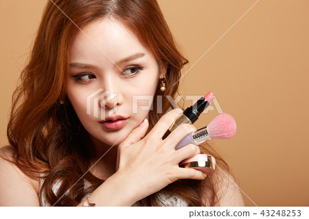 Female makeup color bag Female makeup color bag 43248253