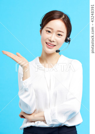 女性企業顏色袋子 43248391