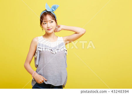 女青年美女形象 43248394