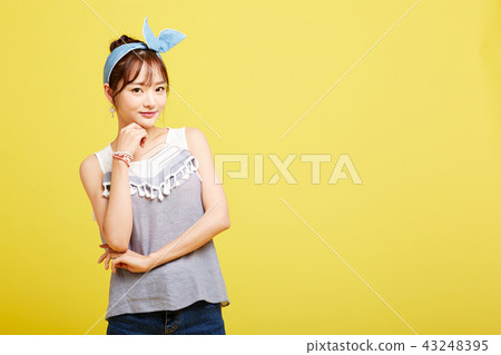 女青年美女形象 43248395