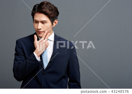 Male businessman color bag Male businessman color bag 43248576