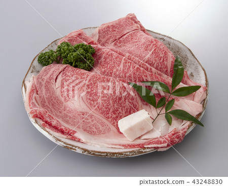 牛肉切片的肉 43248830