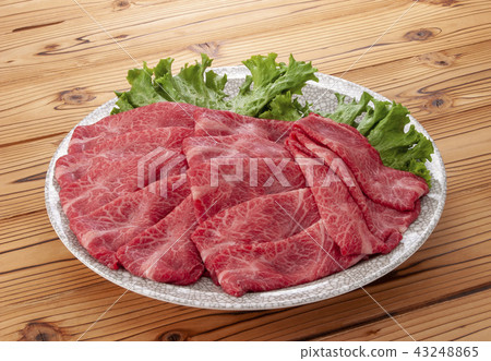 Sliced beef 43248865