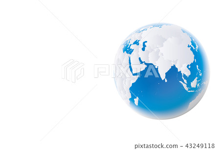 Earth Asia Blue Gray 2 43249118