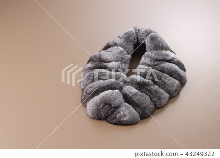 毛皮圍巾 43249322