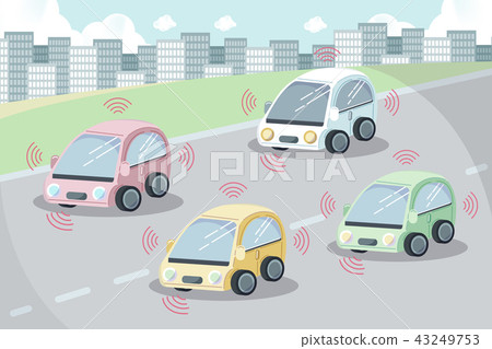 self driving car concept self driving car concept 43249753